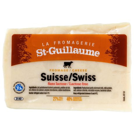 Fromagerie St-Guillaume 27% M.F. Sliced Swiss Cheese | Walmart Canada