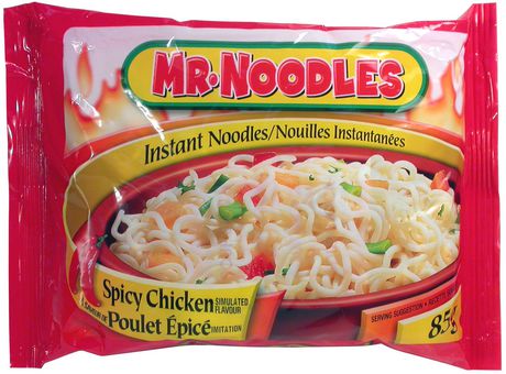 Mr.Noodles Spicy Chicken Flavour Instant Noodles | Walmart Canada