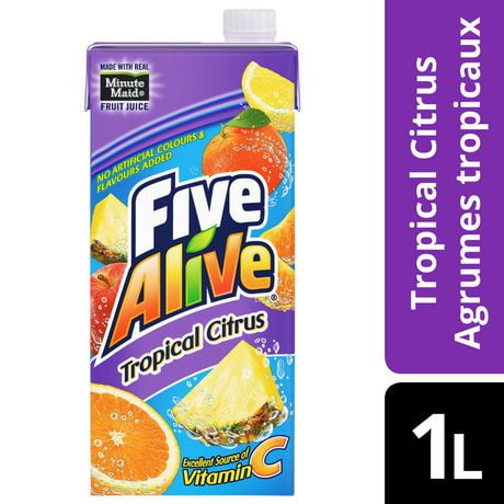 Five Alive Tropical Citrus Juice Five Alive Tropical Citrus Juice