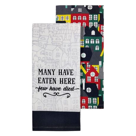 Hometrends Kitchen Towels 100 BCI Cotton Walmart Ca   6000205116589 