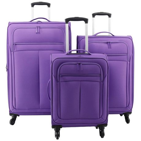 Jetstream 3 Piece Soft-side Spinner Luggage Set | Walmart Canada