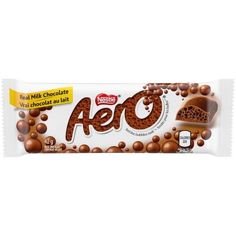 Barre de chocolat NESTLÉ® AERO® Lait 42 grammes