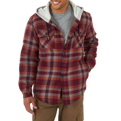 plaid wrangler jacket