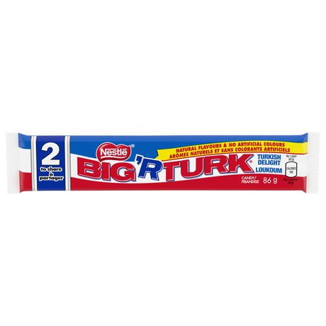 BIG TURK Turkish Delight Candy Bar 86 g, 86 g