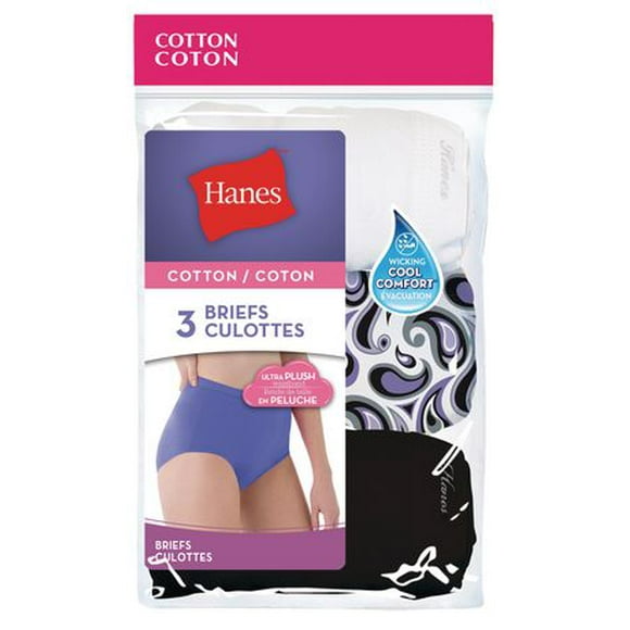 Hanes Women's P3 Comfort Cotton Brief