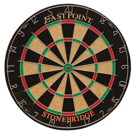 EastPoint Sports Stonebridge Bristle Dartboard, 1 official size dartboard