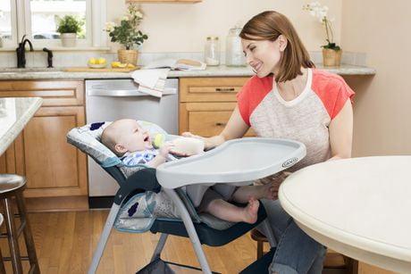 graco slim snacker stratus