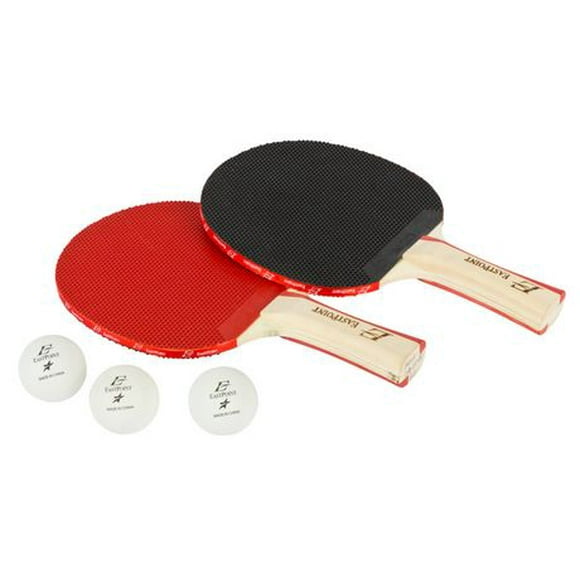 EastPoint Sports 2 Player Table Tennis Paddle and Ball Set, 2 pips-out paddles, 3 balls