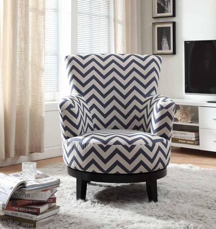 Nathaniel Home Victoria Swivel Accent, Patterned Accent Chairs Canada