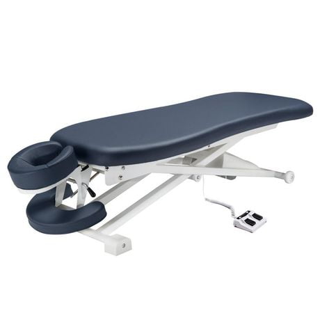 Master Massage  74 cm TheraMaster™ Table de Massage Electrique plat table de Détente Bleu Royal