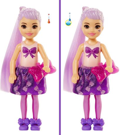 Barbie GTT23 Chelsea Color Reveal Shimmer Doll for sale online 
