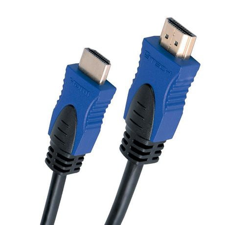 Câble HDMI 4K 3D 2.0 avec Ethernet de CJ Tech - 3 pieds