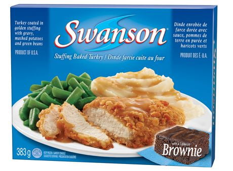 Swanson Stuffing Baked Turkey Frozen Dinner | Walmart.ca