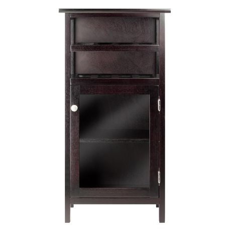 Winsome Alta Wine Cabinet In Espresso Finish - 92119 