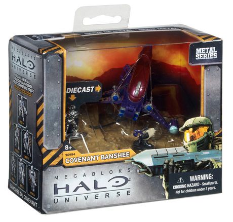 MEGA BLOKS Mega Collectors – HALO Universe – Covenant Banshee (97094U ...