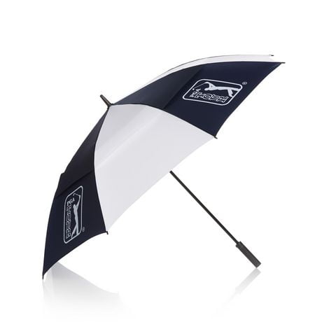 PGA Tour 68 Inch Double Canopy Umbrella With Easy Button Open Closure