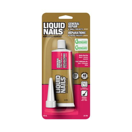 Adhésif LIQUID NAILS pour réparations et petits projets 118 ml