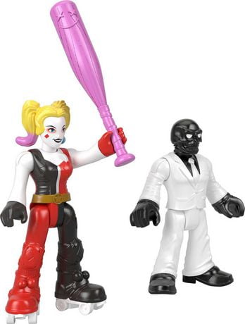 UPC 887961828665 product image for Fisher-Price Imaginext Dc Super Friends Harley Quinn & Black Mask 2 Action Figur | upcitemdb.com