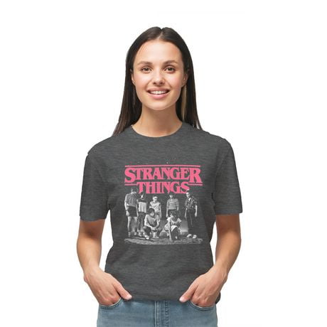 Stranger Things Ladies Fade Short Sleeve T-Shirt 