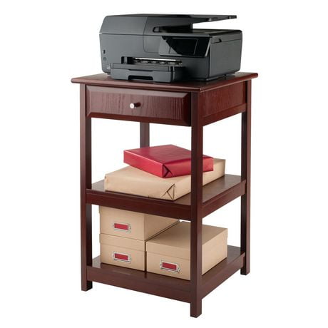 printer winsome walnut delta table walmart