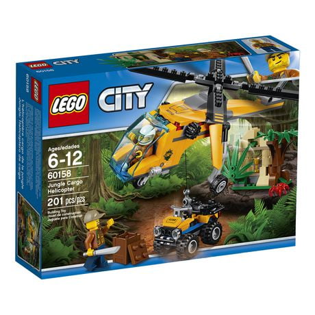 lego city jungle explorers jungle cargo helicopter 60158