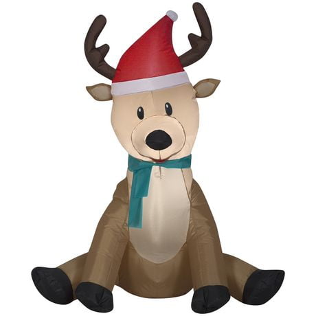 Gemmy Industries Christmas Reindeer 3.5' Inflatable | Walmart Canada