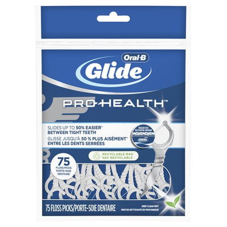 Oral-B Glide Pro-Health Deep Clean Floss Picks, Clean Mint | Walmart Canada