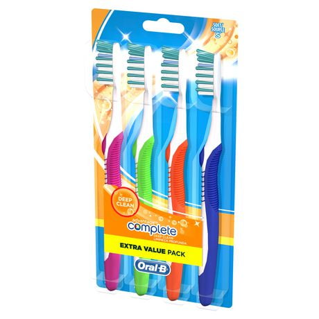 Oral-B Complete Deep Clean Soft Bristles Toothbrush | Walmart Canada