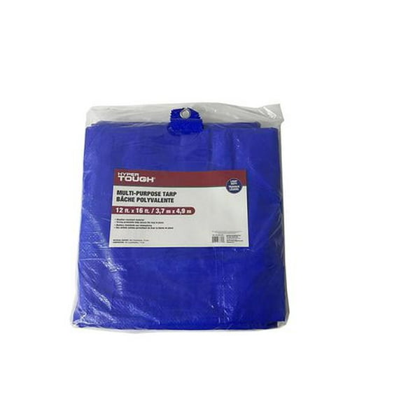 Hyper Tough 12x16 Tarp, Thickness 5 Mil