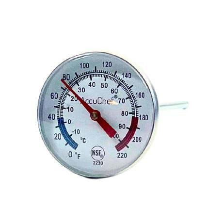 Thermomètre à lecture instantanée, acier inoxydable avec un couvert protecteur,  modèle 2230 Enregistre la température interne