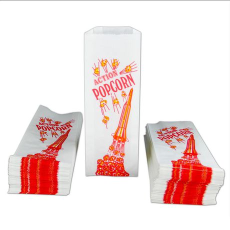 UPC 070200000025 product image for Bullseye Popcorn 2 Oz Popcorn Paper Bags - 200 Pack Red, Yellow | upcitemdb.com