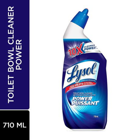 Lysol Bathroom cleaning- Toilet Bowl Cleaner, Power, 10X Cleaning Power, 710 mL