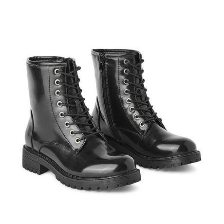 george boots full patent leather