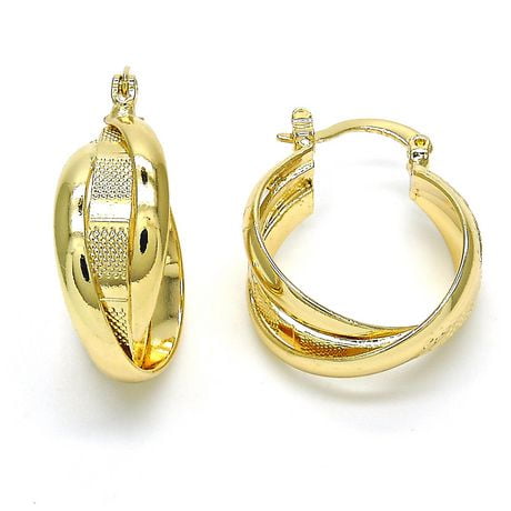 Quintessential 14KT Gold Plated Earrings
