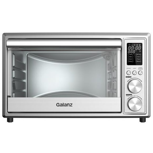 Galanz 6 Slice Digital Toaster Oven with Air Fry
