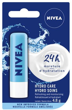 Nivea Hydro Care 24H Moisture Lip Balm Stick | Walmart Canada