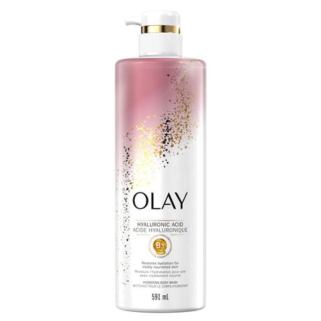 Olay Cleansing & Nourishing Body Wash with Vitamin B3 and Hyaluronic Acid, 591mL