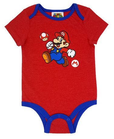 Nintendo Baby Boys' Short Sleeve Bodysuit | Walmart Canada