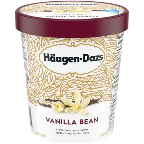 Haagen-Dazs HÄAGEN-DAZS® Vanilla Bean Ice Cream 500 ml | Walmart Canada