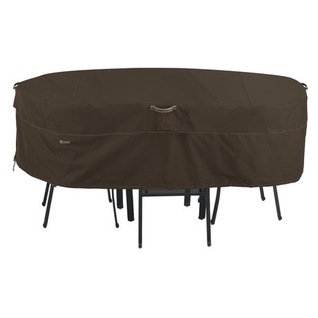 Classic Accessories Madrona Rainproof, Oval Patio Set Cover