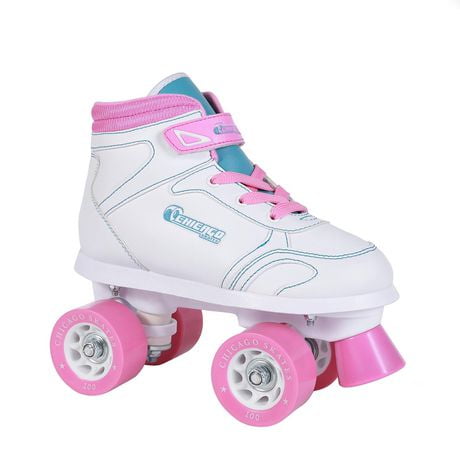 Chicago Girls Quad Skate With Velcrow Top