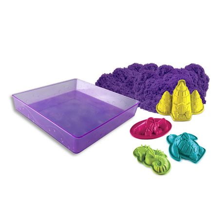 Kinetic Sand Wacky-tivities Sandbox & Moulds (colours Vary), It’s more fun when it’s Wacky!