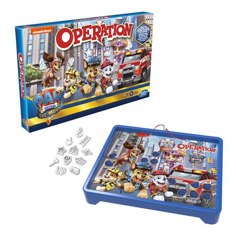 Michelangelo Duplikering Etablering Operation Game: Paw Patrol The Movie Edition Board Game for Kids Ages 6 and  Up, Nickelodeon Paw Patrol Game | Walmart Canada