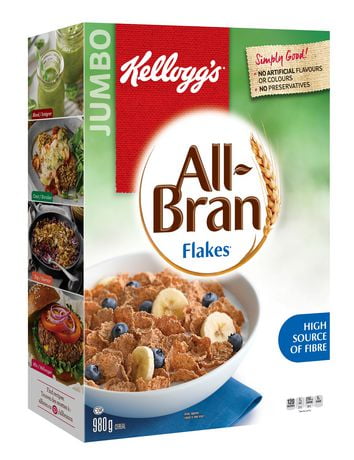 Kellogg's All-Bran Flakes Cereal, 980g | Walmart Canada