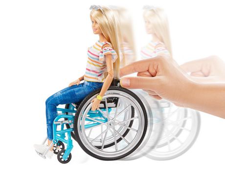 barbie fauteuil roulant