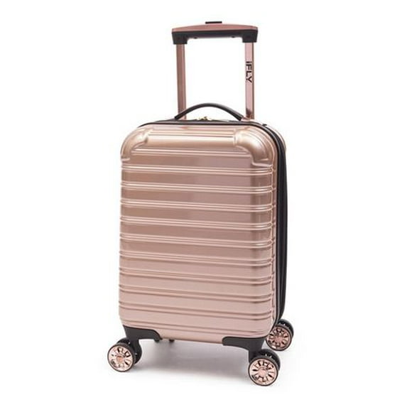 iFLY Hardside Kids Fibertech Luggage 20", Rose Gold