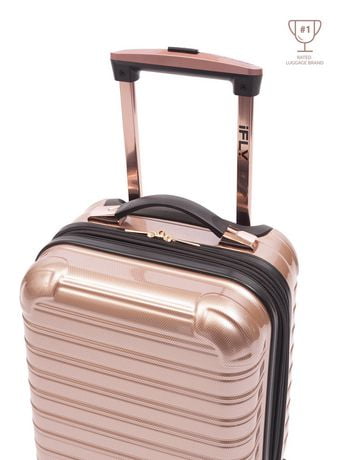 ifly rose gold suitcase