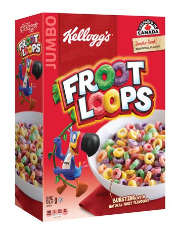 Kellogg's Froot Loops Cereal, Jumbo Size, 825g | Walmart Canada
