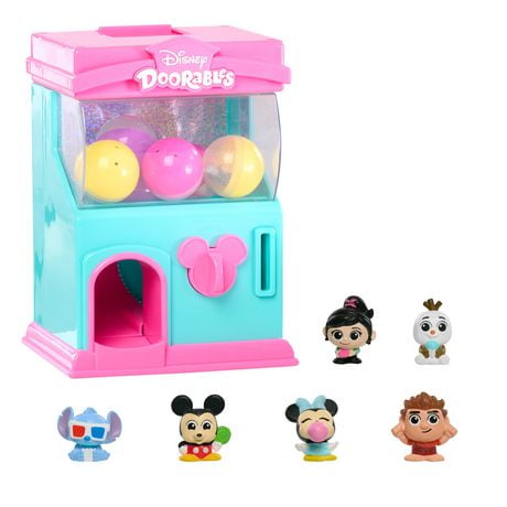 Distributeur Squish’alots Disney Doorables avec figurines à collectionner dans des capsules surprises, 16 accessoires, jouets pour enfants de 5 ans et plus par Just Play Squish Machine Disney Doorables Squish’alots