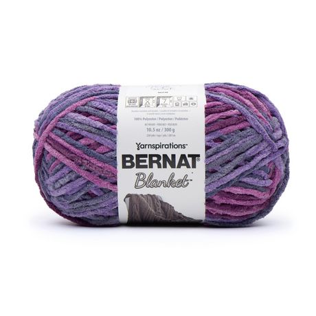 purple wool blanket